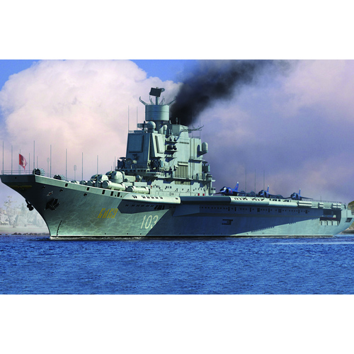 HobbyBoss 1/700 Soviet Aircraft Carrier Baku Plastic Model Kit [83416]