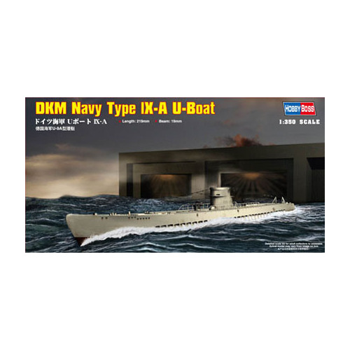 HobbyBoss 1/350 DKM Navy Type lX-A U-Boat Plastic Model Kit [83506]