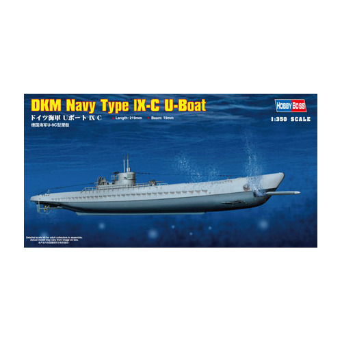 HobbyBoss 1/350 DKM Navy Type lX-C U-Boat Plastic Model Kit [83508]