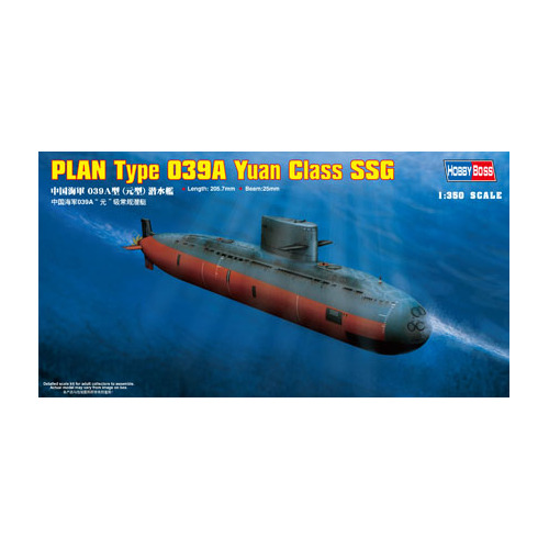 HobbyBoss 1/350 PLAN Type 039A Yuan Class SSG Plastic Model Kit [83510]