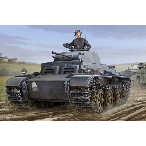 HobbyBoss 1/35 German Pzkpfw.II Ausf.J (VK1601) Plastic Model Kit [83803]