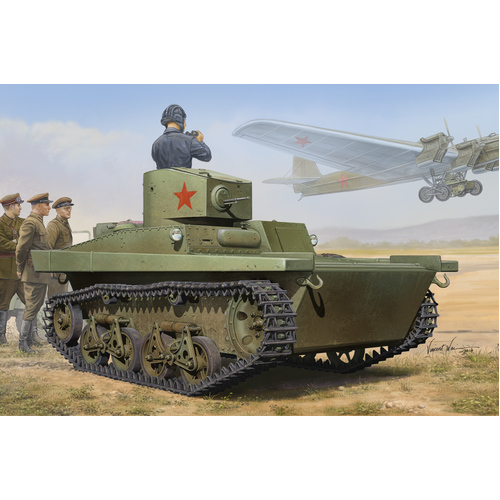 HobbyBoss 1/35 Soviet T-37A Light Tank(Izhorsky) Plastic Model Kit [83821]