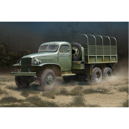 HobbyBoss 1/35 CCKW-352 Steel Cargo Truck Plastic Model Kit [83831]