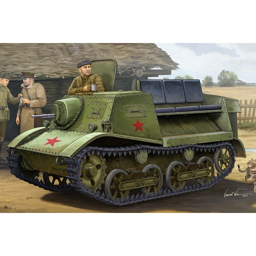 HobbyBoss 1/35 Soviet T-20 Armored Tractor Komsomolets 1938 Plastic Model Kit [83847]