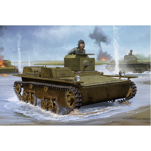 HobbyBoss 1/35 Soviet T-38 Amphibious Light Tank Plastic Model Kit [83865]