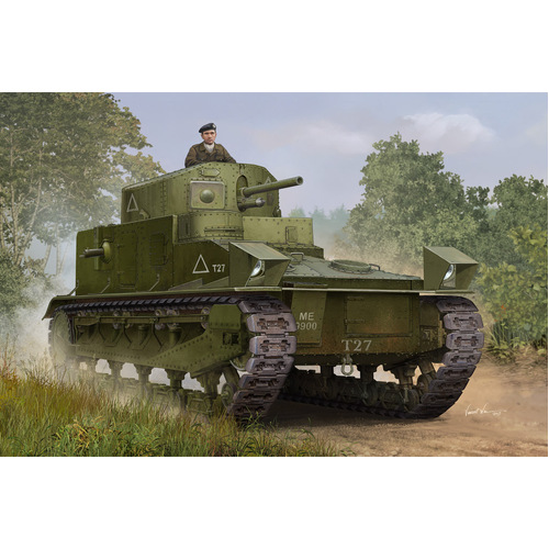 HobbyBoss 1/35 Vickers Medium Tank MK I Plastic Model Kit [83878]