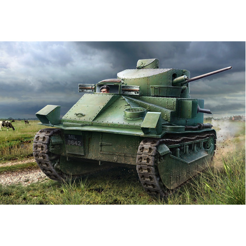 HobbyBoss 1/35 Vickers Medium Tank MK II* Plastic Model Kit [83880]