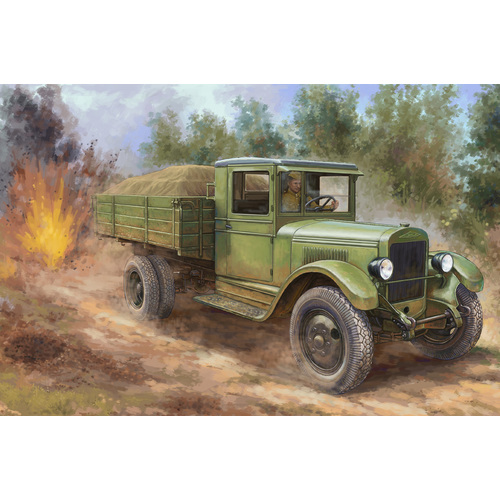 HobbyBoss 1/35 Russian ZIS-5 Truck Plastic Model Kit [83885]