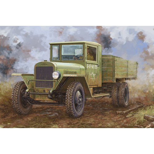 HobbyBoss 1/35 Russian ZIS-5B Truck Plastic Model Kit [83886]