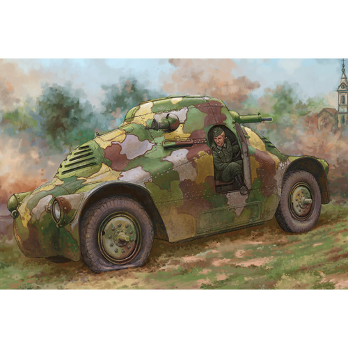 HobbyBoss 1/35 Skoda PA-2 Turtle Plastic Model Kit [83888]