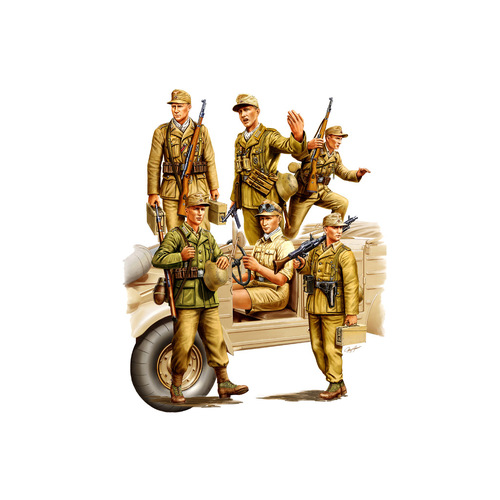 HobbyBoss 1/35 GERMAN AFRICA CORPS Plastic Model Kit [84410]