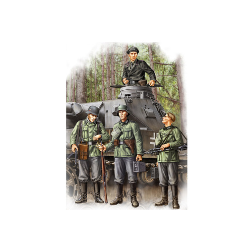 HobbyBoss 1/35 German Infantry Set Vol.1 (Early) Plastic Model Kit [84413]