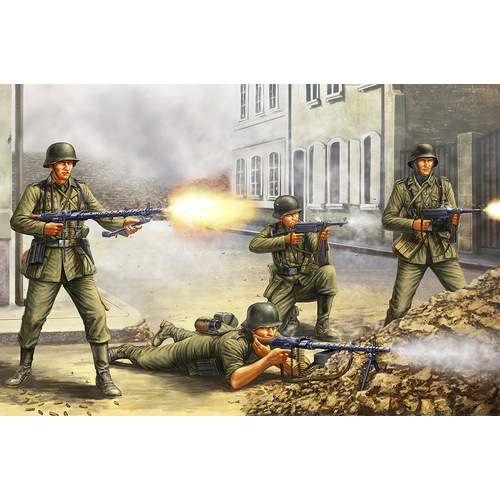 HobbyBoss 1/35 German Infantry " The Barrage Wall" Plastic Model Kit [84416]