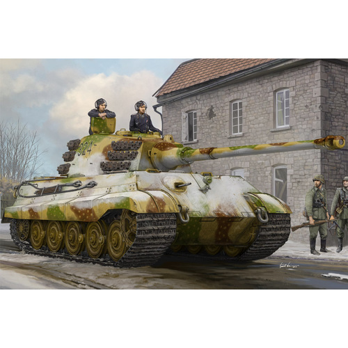 HobbyBoss 1/35 Pz.Kpfw.VI Sd.Kfz.182 Tiger II (Henschel Feb-1945 Production) Model Kit [84532]