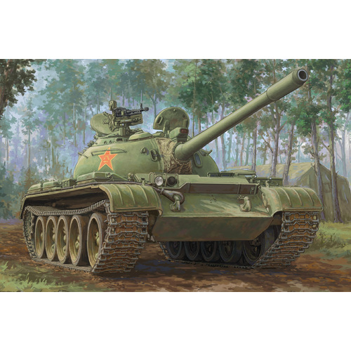 HobbyBoss 1/35 PLA 59-1 Medium Tank Plastic Model Kit [84542]