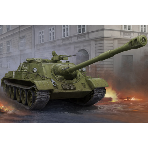 HobbyBoss 1/35 Soviet SU-122-54 Tank Destroyer Plastic Model Kit [84543]