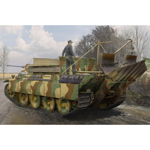 HobbyBoss 1/35 German Sd.Kfz.179 Bergepanther Ausf.G Plastic Model Kit [84553]