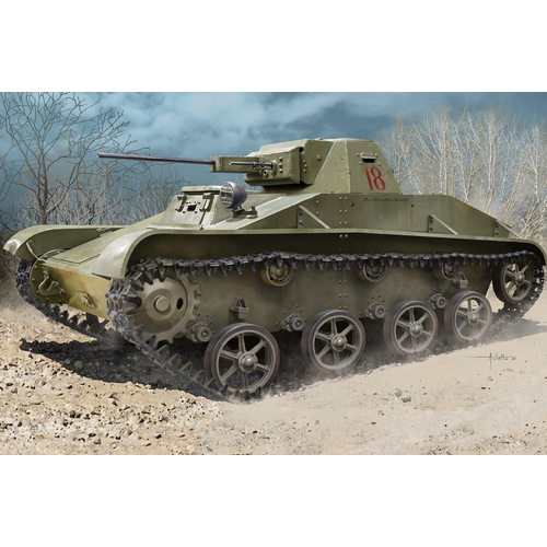 HobbyBoss 1/35 Soviet T-60 Light Tank Plastic Model Kit [84555]