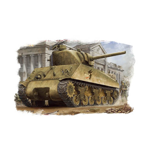 HobbyBoss 1/48 M4A3 TANK Plastic Model Kit [84803]