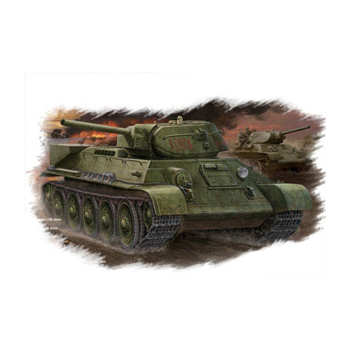 HobbyBoss 1/48 Russian T-34/76 (1942 No.112) tank Plastic Model Kit [84806]