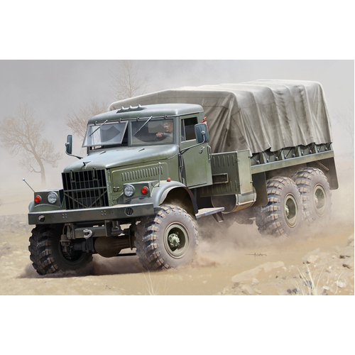 HobbyBoss 1/35 Russian KrAZ-255B Plastic Model Kit [85506]