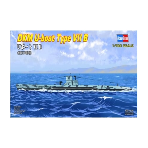 HobbyBoss 1/700 DKM U-boat Type ? B Plastic Model Kit [87008]