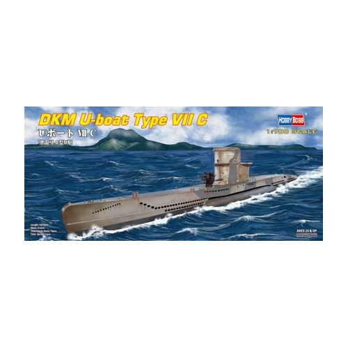 HobbyBoss 1/700 DKM U-boat Type ? C Plastic Model Kit [87009]