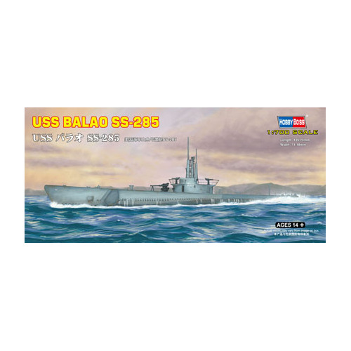 HobbyBoss 1/700 BALAO SS-285 Plastic Model Kit [87011]