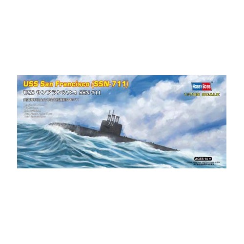 HobbyBoss 1/700 San Francisco (SSN-711) Plastic Model Kit [87015]