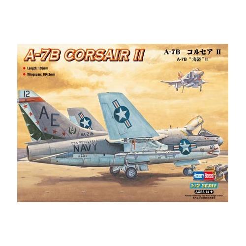 HobbyBoss 1/72 A-7B CORSAIR II Plastic Model Kit [87202]