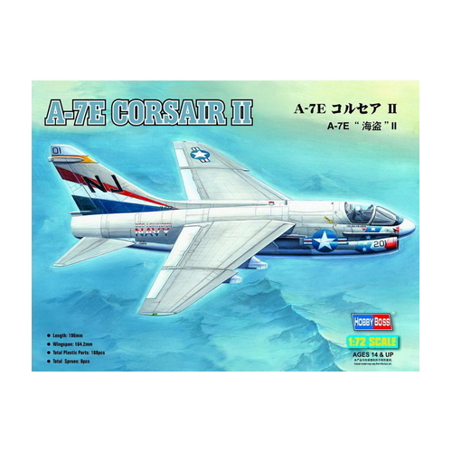 HobbyBoss 1/72 A-7E “Corsair” II Plastic Model Kit [87204]