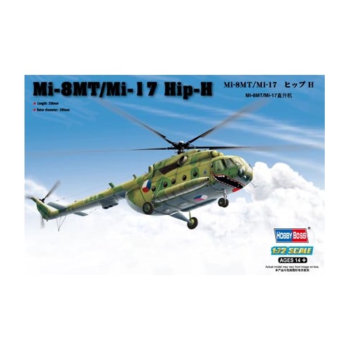 HobbyBoss 1/72 Mi-8MT/Mi-17 Hip-H Plastic Model Kit [87208]