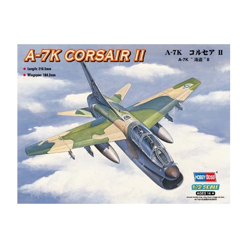 HobbyBoss 1/72 A-7k “CORSAIR” II Plastic Model Kit [87212]