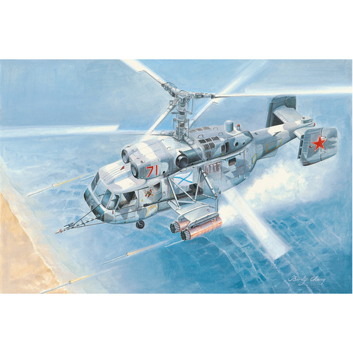 HobbyBoss 1/72 Kamov Ka-29 Helix-B Plastic Model Kit [87227]