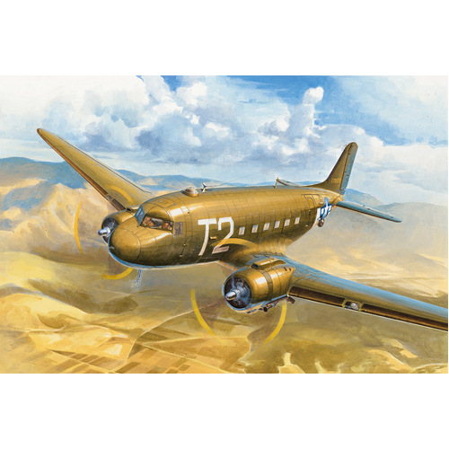 HobbyBoss 1/72 C-47A Skytrain Plastic Model Kit [87264]