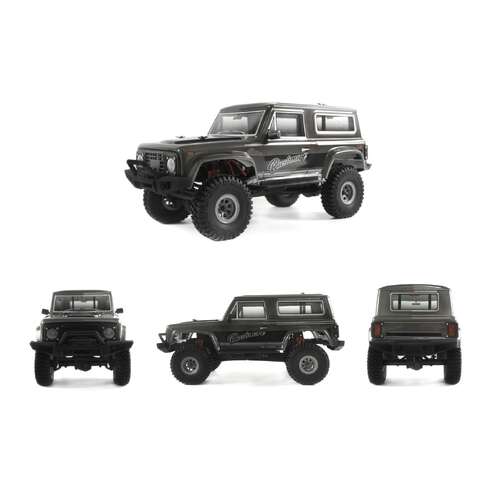 Hobby Plus 1/18 Rushmore RTR Scale Crawler (Dark Grey)