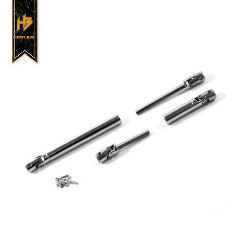 Hobby Plus Steel U-Joint Drive Shaft Set for CR-18 (2pcs)