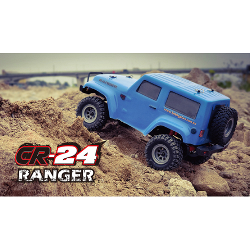 Hobby Plus 1/24 CR24 Ranger Micro Crawler RTR (Blue)