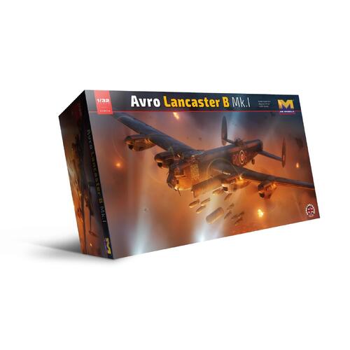 Hong Kong Models 1/32 Lancaster MK I/III *Aus Decals* Plastic Model Kit