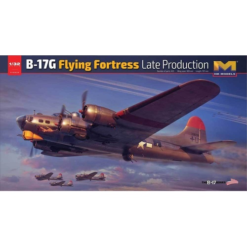 Hong Kong Models 1/32 B-17G Flying Fortress Late Version Plastic Model Kit