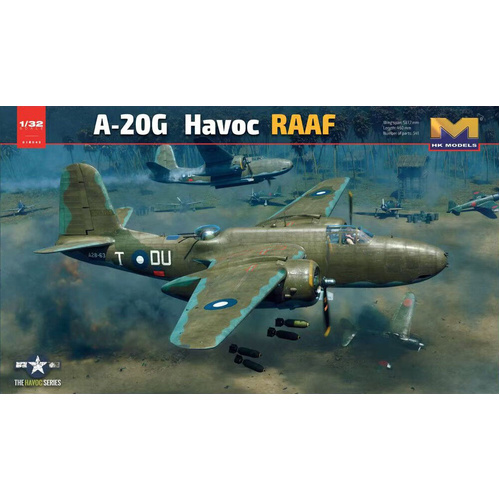 Hong Kong Models 1/32 A-20 Havoc RAAF Plastic Model Kit