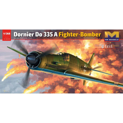 Hong Kong Models 1/32 Do335A Fighter Bomber Plastic Model Kit