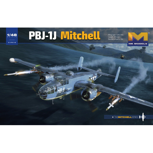 Hong Kong Models 1/48 B-25 PBJ1 Plastic Model Kit