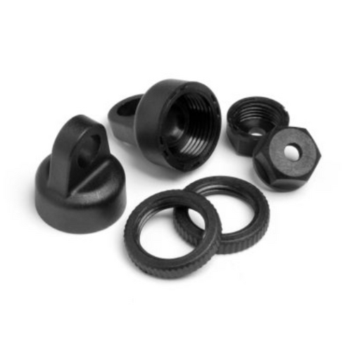 HPI Shock Cap And Preload Collar Set [100317]