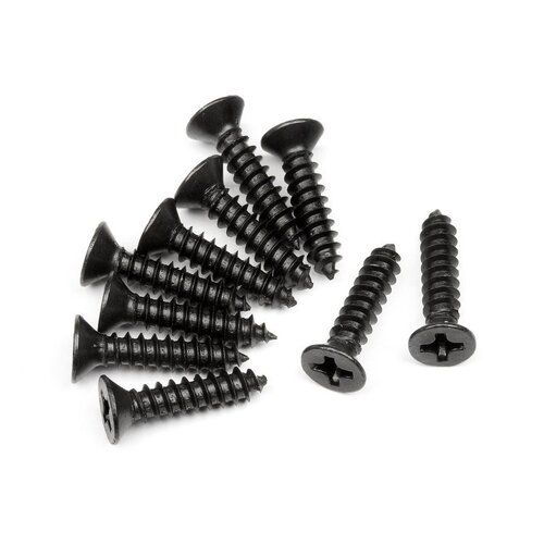 HPI TP. Flat Head Screw M3*14mm (10Pcs) [101245]