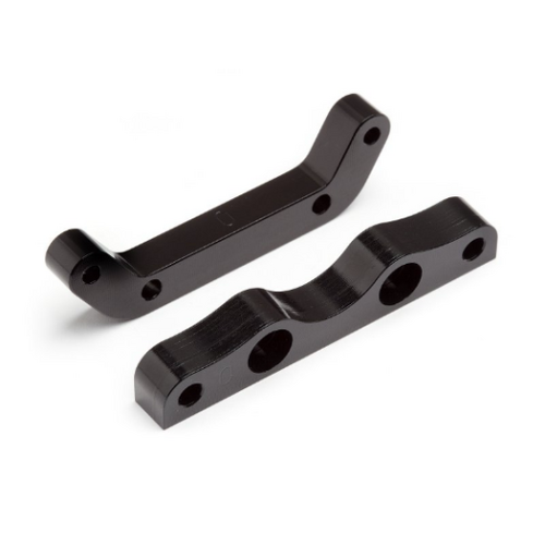 HPI Alum. Suspension Holder (0 Deg) 6061 Trophy Series (Black) [101768]