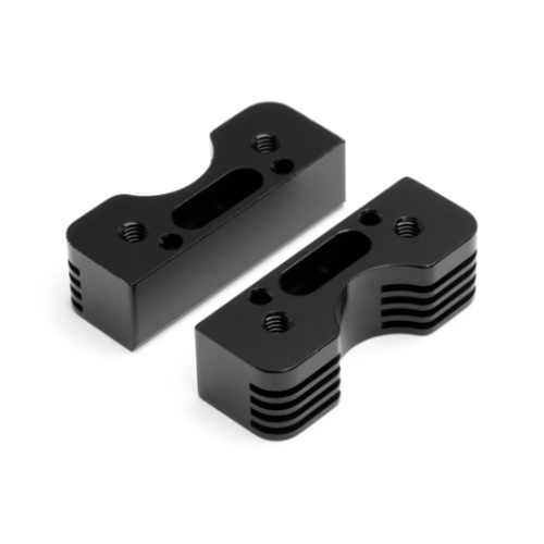 HPI CNC Engine Cooling Mount Set Trophy Series (Black) [101771]