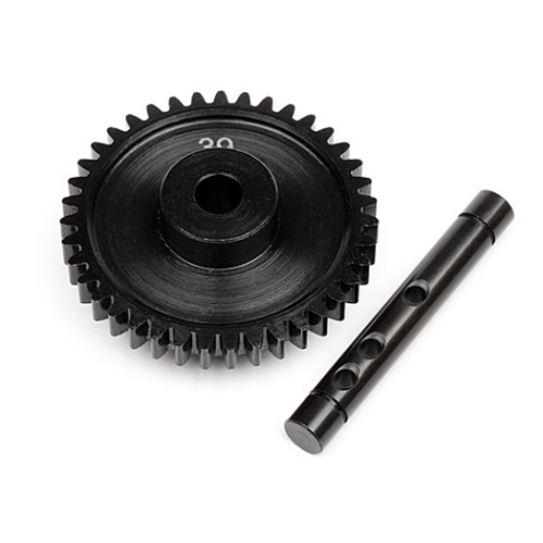 HPI High Speed Idler Gear 39T / Shaft Set [102244]