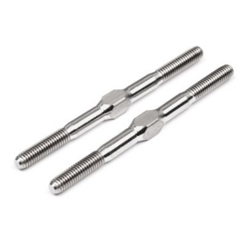 HPI 102498 TITANIUM TURNBUCKLE M3 X 46MM (2PC)