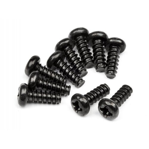 HPI Tp. Button Head Screw M3X8mm (10Pcs) [103279]